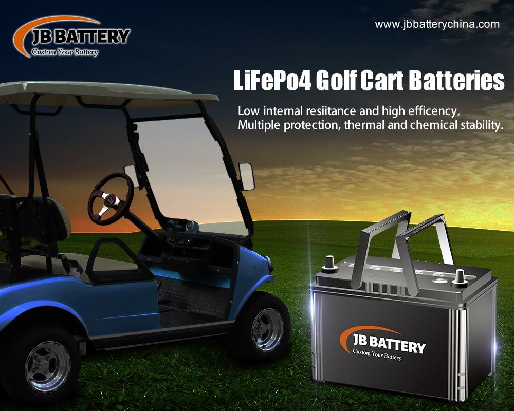 Лучшие пять причин выбрать пользовательский батарейный пакет лития для вашей гольф-тележки